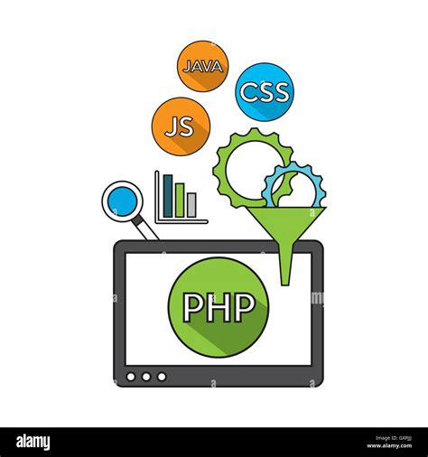 Software Programming Language Icons Stock Vector Image And Art Alamy