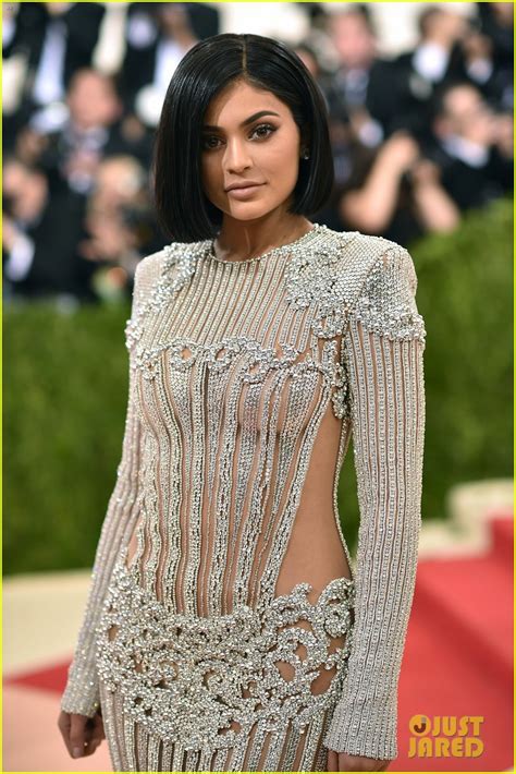 Kylie Jenner S Met Gala 2016 Dress Is Sheer And Shimmering Photo 3646028 2016 Met Gala Kylie