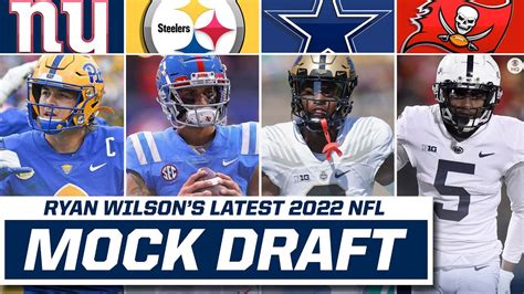 Full Nfl Mock Draft All Picks Qbs Wrs Edge Rushers More