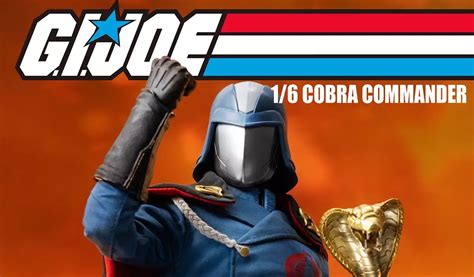 Cobra Commander Joins Threezero S G I Joe Figzero Sixth Scale Series