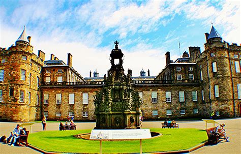 Palace Of Holyroodhouse Is The Residence In Scotland Of The British Royals