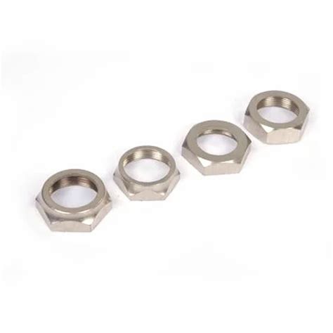 Hexagonal Broaching Brass Jar Nuts For Hardware Fitting At Best Price