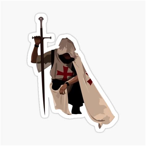 Knights Templar Stickers Redbubble