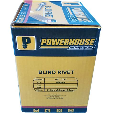 Blind Rivets 1 8 X 3 4 800pcs Per Box Furniture Home Living