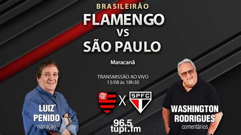 Flamengo 1 X 1 SÃo Paulo Campeonato Brasileiro 19ª Rodada 1308