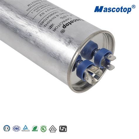 Mascotop Motor Cbb Capacitor With Reliable Safety China Running