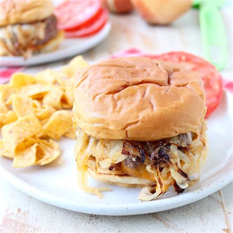 Onion Fried Burger Recipe