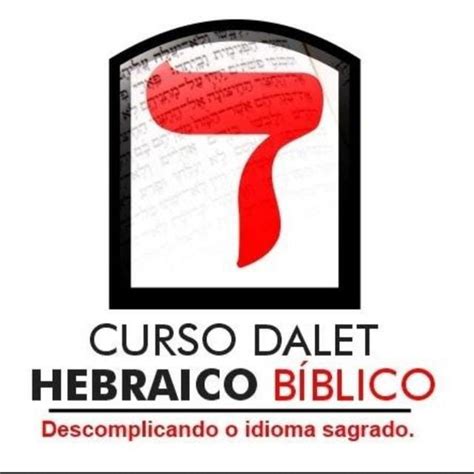 Curso Dalet De Hebraico B Blico Jorge Luis Soares De Melo Hotmart