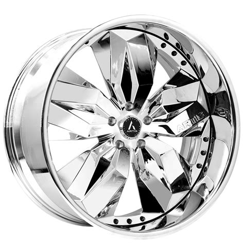 26 Artis Forged Wheels Krystal Chrome Rims Atf120 10