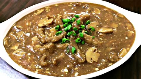 Creamy Beef With Mushroom Recipe Beef Garlic Mushroom Easy Yummy