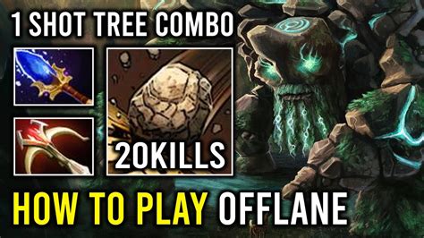 How To Offlane Tiny Like A Pro With 1 Shot Tree Combo 4300 HP Brutal