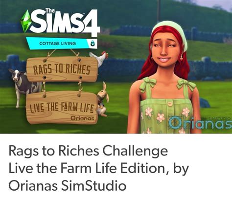 A Completely New Challenge For Sims 4 By Orianas SimStudio Adapting