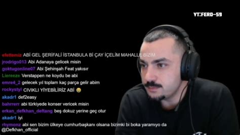 Defkhan Tw Tch Canli Yayin Komik Anlar An Lar Sohbet Youtube