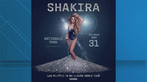 Shakira At Nats Park For WorldPride 2025 Welcome Concert Wusa9