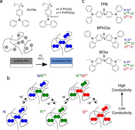 Scheme A Representation Of The Crosslinking Process As Result Of