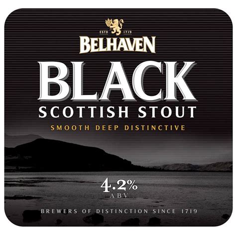 Belhaven Black Scottish Stout Cellar Supplies