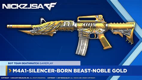 M4A1 S Born Beast Noble Gold CROSSFIRE China 2 0 YouTube