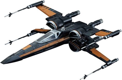 Bandai Star Wars Poe S X Wing Fighter Scale Plastic Modell Bausatz