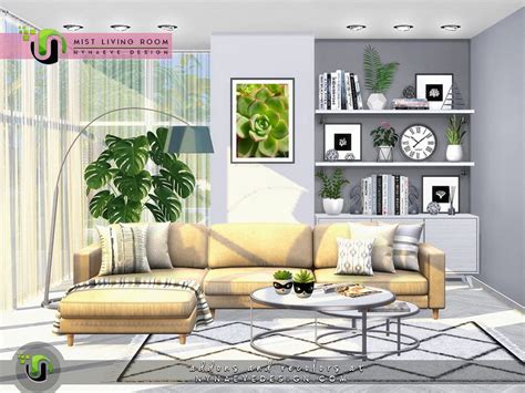 Nynaevedesign S Mist Living Room Living Room Sims Sims Cc