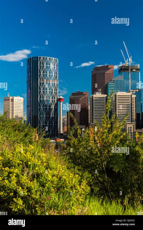 Downtown skyline, Calgary, Alberta, Canada Stock Photo - Alamy