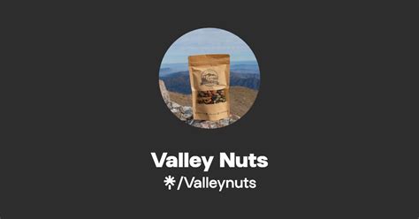 Valley Nuts Instagram Facebook Linktree