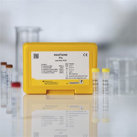 Kit Di Test Dell Influenza RIDAGENE R Biopharm AG Dell Influenza