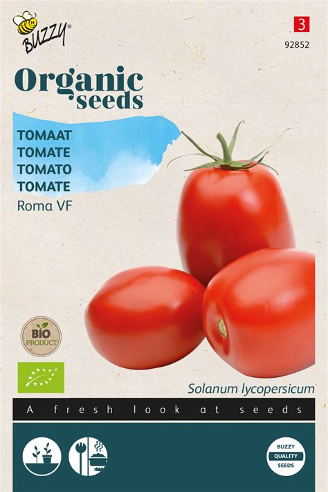 Tomate Roma Vf Bio Tomatensamen Von Buzzy Seeds Mhd