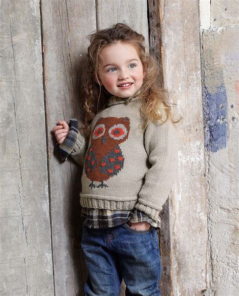 Pull Hibou N076 T12 083 Pattern By Phildar Design Team Tricot