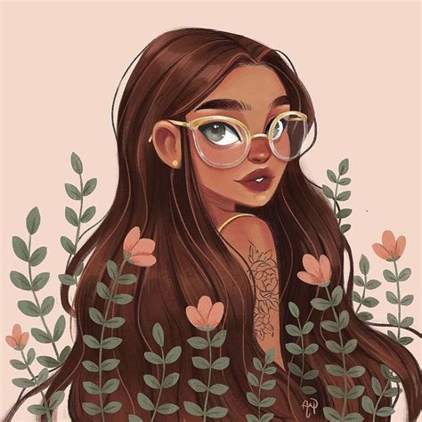 Maaike Optical Eyeglasses IN Transparent | Art girl, Girls cartoon art, Digital art girl