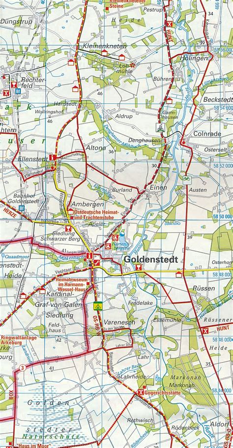 Fietskaart Adfc Regionalkarte Osnabrucker Land Bva Bikemedia