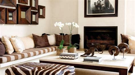 African Inspired Decor Living Room | Baci Living Room