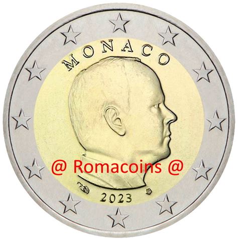 Euros Monaco Moneda No Circulada Unc Romacoin