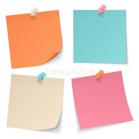 Sticky Notes Colors Stock Illustrations 309 Sticky Notes Colors Stock