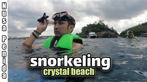 Snorkeling In Crystal Beach Nusa Penida Island YouTube