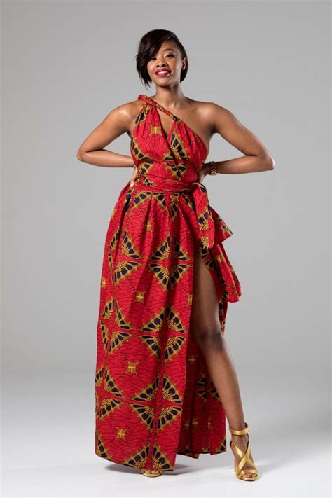 African Print Maxi Dresses Traditional Infinity Maxi Dress Collection Laviye