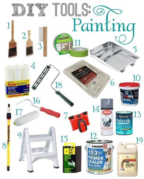 House Painting Tools And Equipment