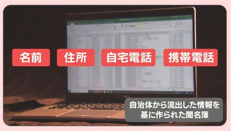 羽鳥慎一モーニングショー On Twitter こちらは、実際に数年前、とある自治体から流出した情報をもとに作られた闇名簿だといいます