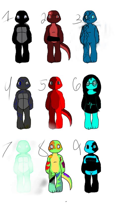 Tmnt Free Oc Adoptablesclose By Stevencigan On Deviantart