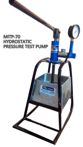 Compact And Lightweight Hydraulic Pressure Testing Pump At Inr