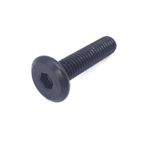 M6 M8 Black Steel Furniture Connector Bolts Hex Flat Head Allen Screws