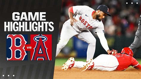 Red Sox Vs Angels Game Highlights 4 6 24 MLB Highlights YouTube