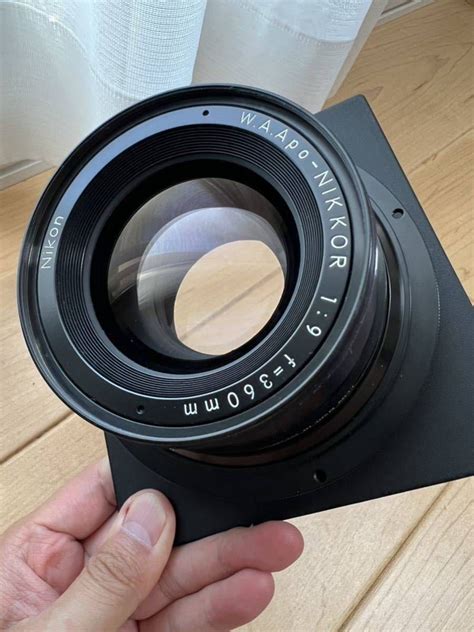 【やや傷や汚れあり】w A Apo Nikkor 360mm F9 Wide Angle Ulf 14x17 光学美品 Sinar