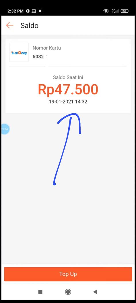 Cara Cek Saldo Emoney Di Shopee Tongbos