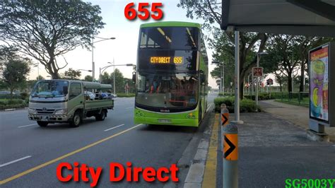 SBST Bus Services City Direct 655 Volvo B9TL CDGE ZF Ecomat Ll Full