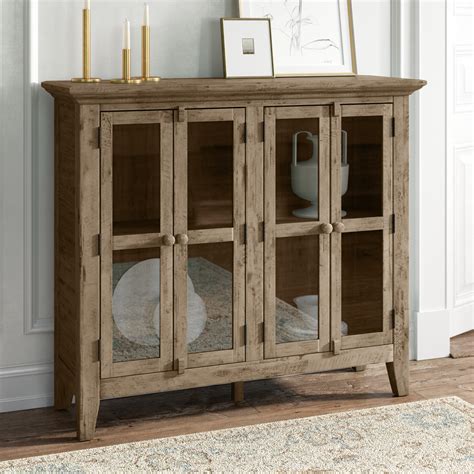 Kelly Clarkson Home Eau Claire 42 Tall 4 Door Accent Cabinet