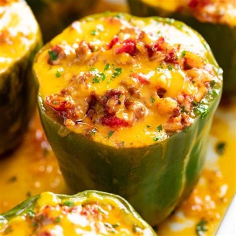 Stuffed Bell Peppers The Cozy Cook