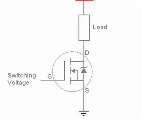 N Channel Mosfet Switch Circuit Arduino Code Circuit Diagram