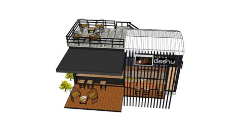 Café 3d Warehouse