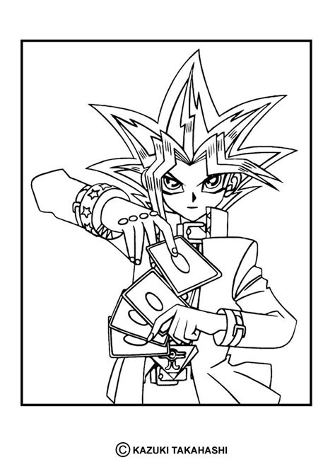 dessin yu gi oh zexal à imprimer