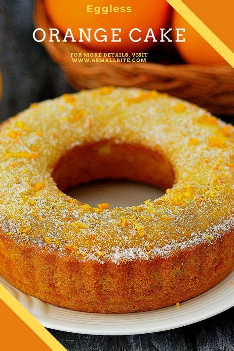 Eggless Orange Cake Orange Sponge Cake Recipe Artofit